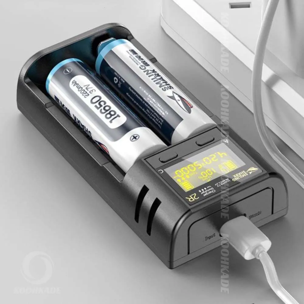 Smiling Shark CD 002R Smart Battery Charger 1