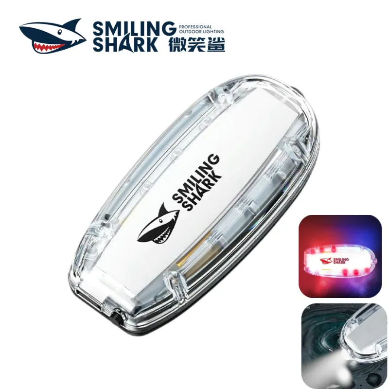 Smiling Shark JD010 LED Emergency Light Red Blue light Warning Light