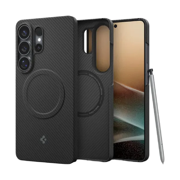 Spigen Air Skin Aramid (MagFit) Case for Samsung Galaxy S26 Ultra WPC Qi2 Certified