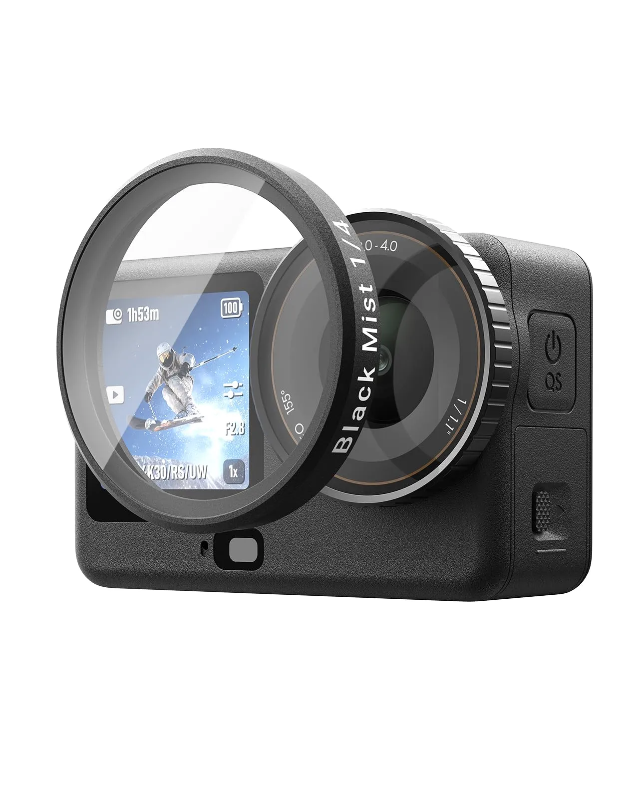 TELESIN Black Mist 1/4 Filter for DJI Osmo Action 6, Pro - selected variant