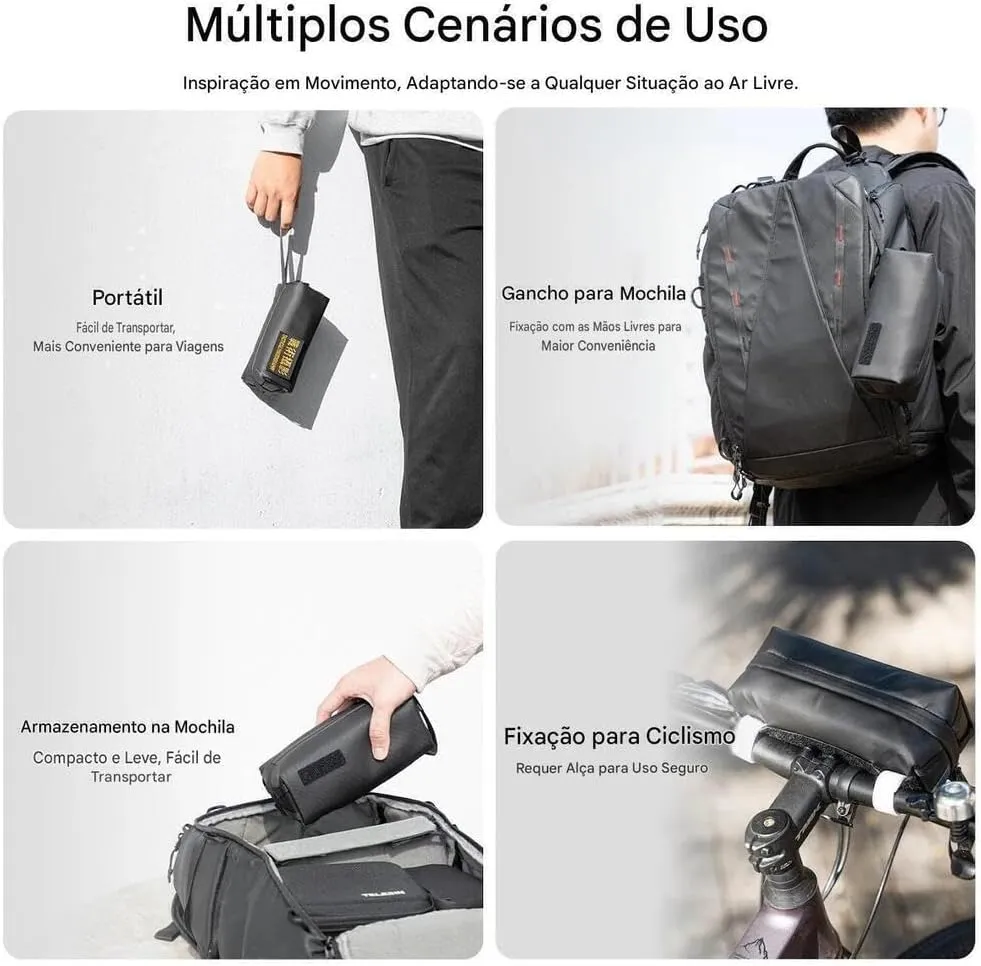 TELESIN Universal Portable Storage Bag for DJI Pocket 3 (S6 PRC 08 TDJ) 2