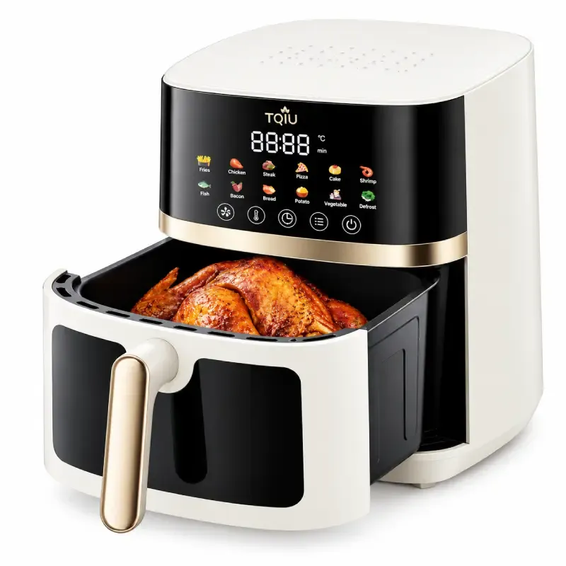 TQIU Air Fryer S3 Digital Control Panel 6L Double Heating - selected variant