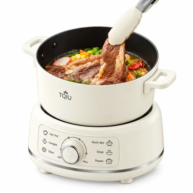 TQIU Multi Cooker 2.5L+2L Detachable S2 Full Heating (1)