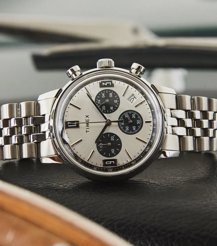 Timex Marlin Chronograph Panda TW2W10400 1