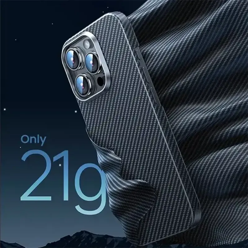 UGREEN CA122 (55332) Aramid Fiber Protective Case for iPhone 16 Pro Max