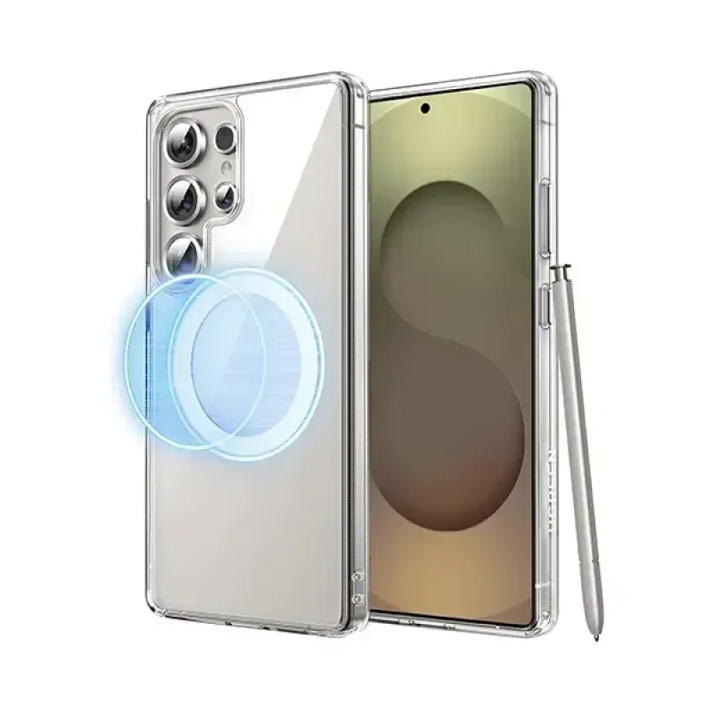 UGREEN CA184 (65344) Clear Magnetic Protective Case for Samsung S25 Ultra