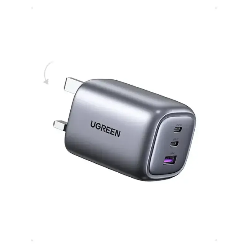 UGREEN CD306 (90663) Nexode 3 Port 65W Charger   UK