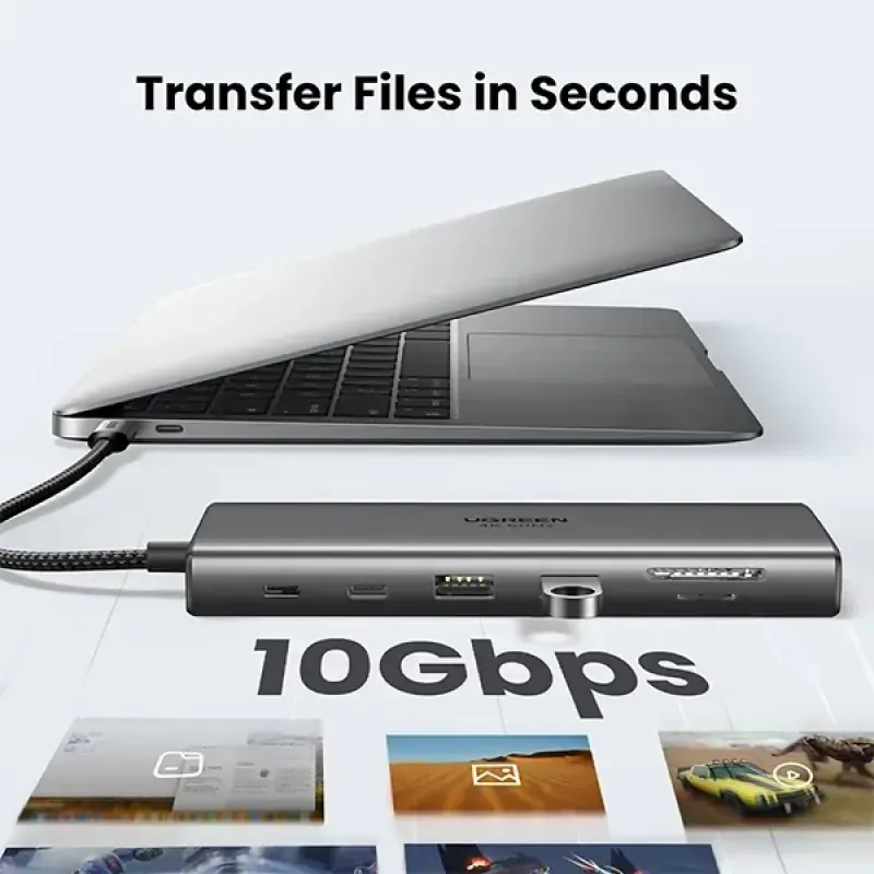 UGREEN CM639 (45520) 11 In 1 USB C Docking Station