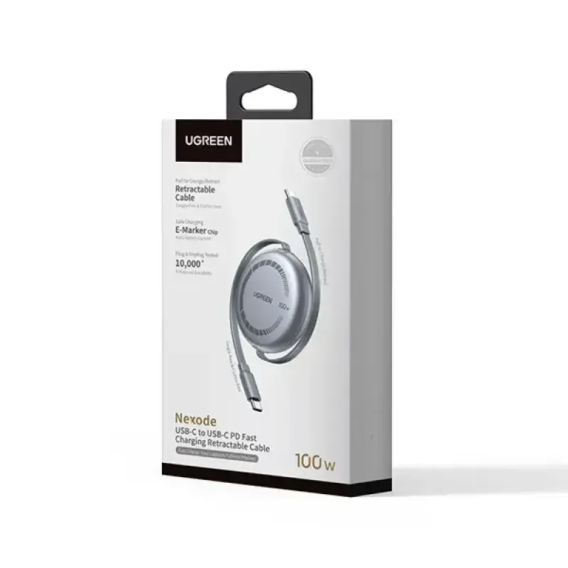 UGREEN L531 (65905) USB C PD Fast Charging Retractable Cable   1M