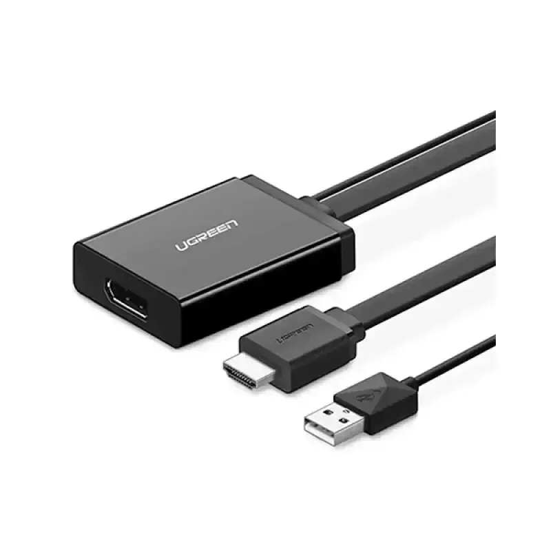 UGREEN MM107 (40238) HDMI + USB to DP Converter   0.5M