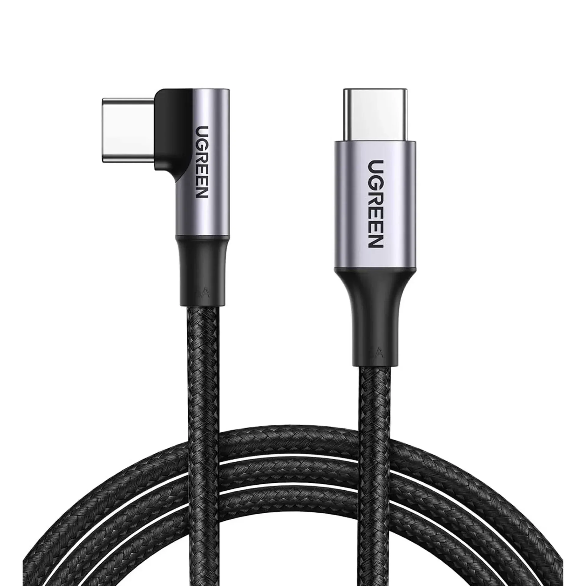 UGREEN Right-Angle USB-C Cable 60W- 2M