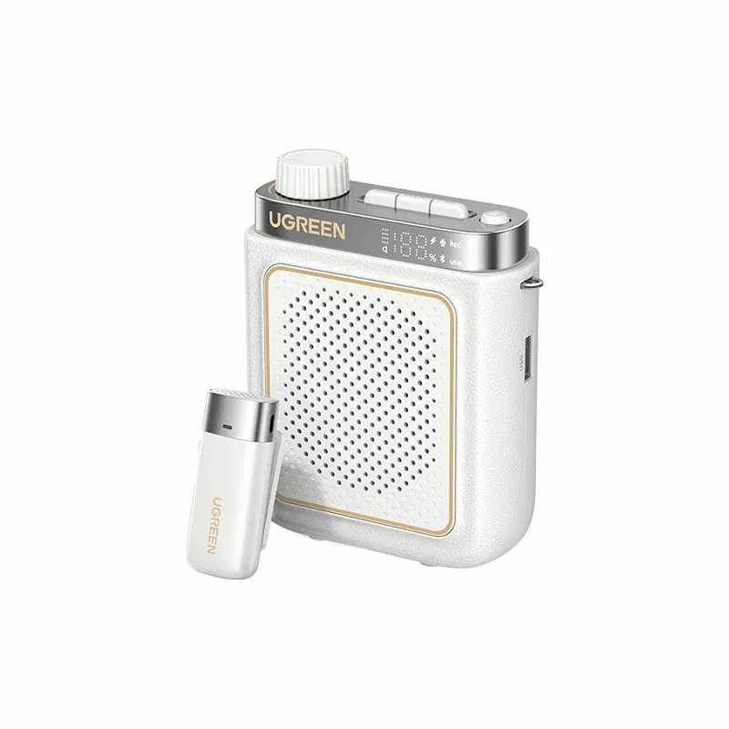 UGREEN V6 Little Bee Portable Megaphone Wireless Lavalier Microphone Edition 1