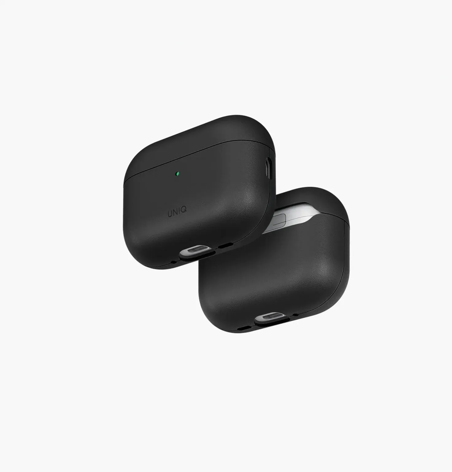 UNIQ Lyden Vex Premium Leatherette Case for Airpods Pro 3 - Black