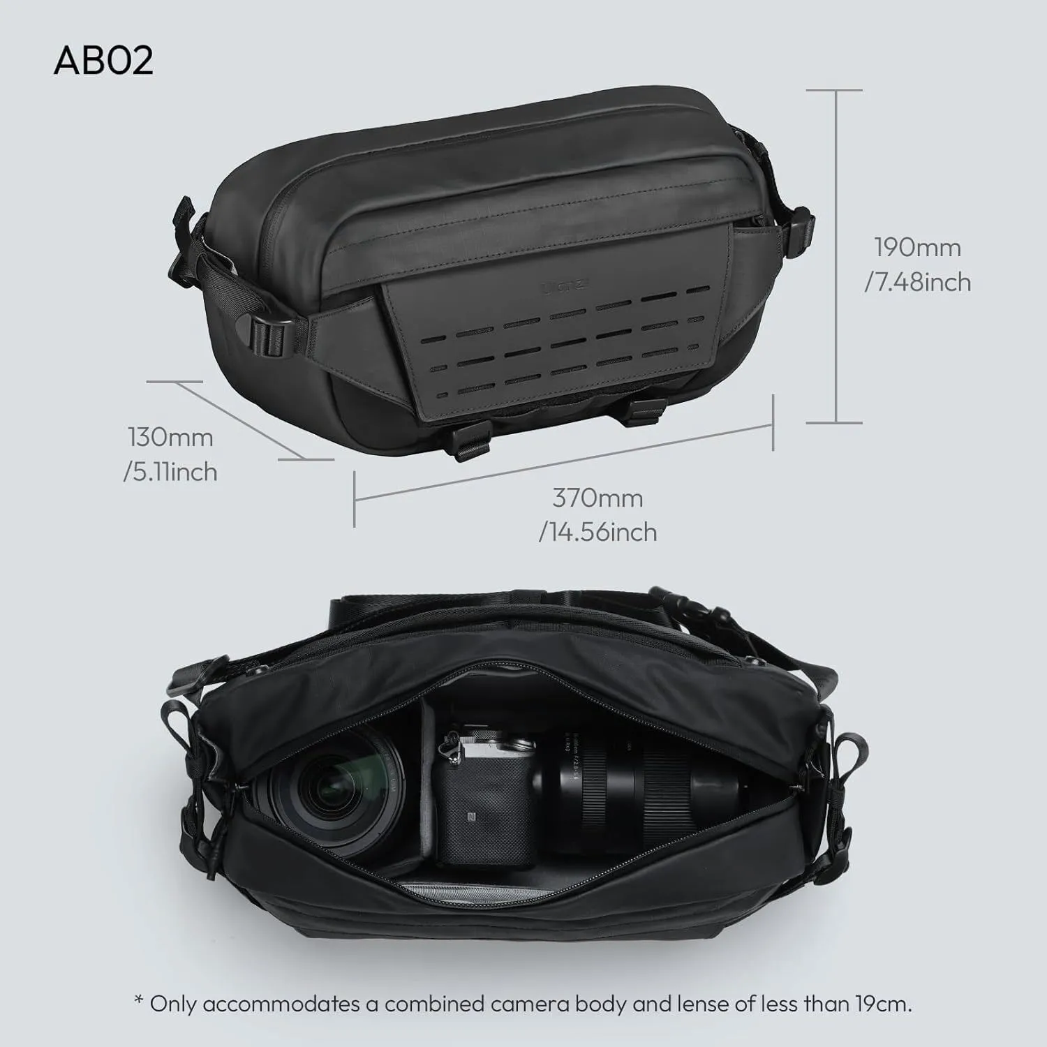 Ulanzi AB02 Outdoor Sling Bag 9L (B122) 3
