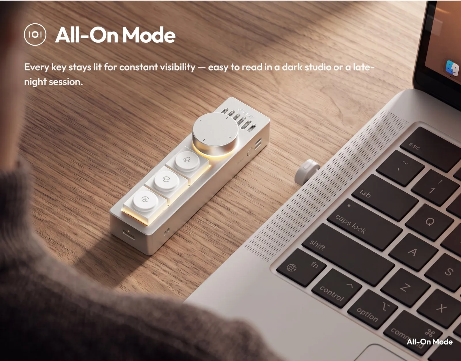 Ulanzi AU05 Vibe Key AI Voice Input Keypad I018 3