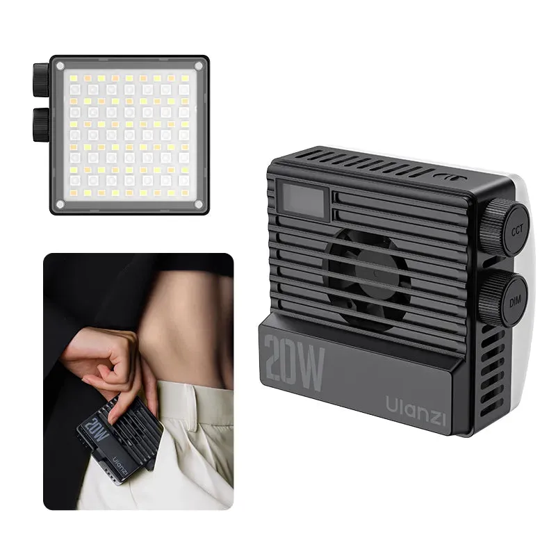 Ulanzi LE20 Pocket Power 20W RGB Video Light 1