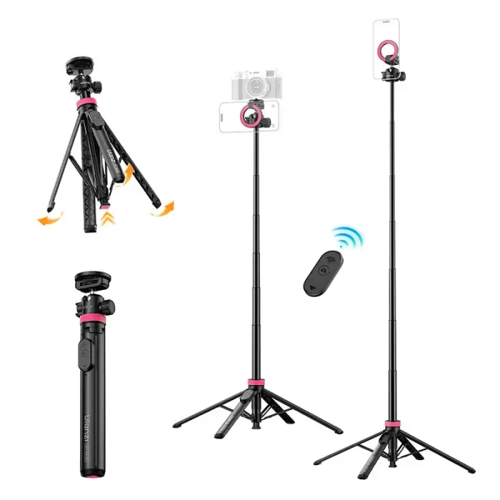 Ulanzi MT 44M 2 In 1 Magnetic Selfie Stick Tripod 3