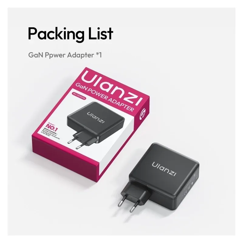 Ulanzi RH PD100W Power Adapter for Video Light image 3