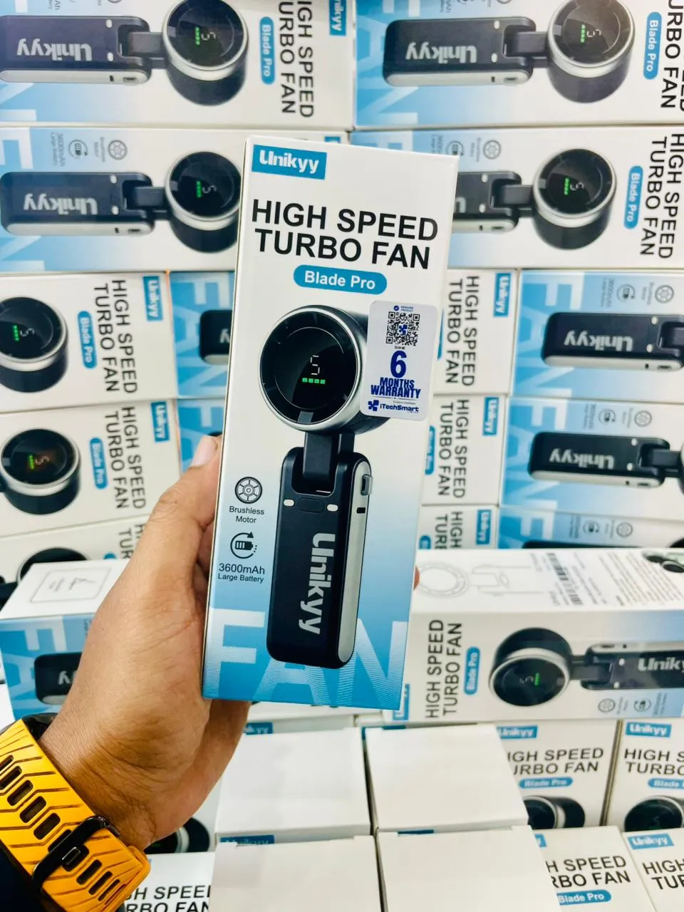 Unikyy Blade Pro Portable Turbo Fan   3600mAh 2