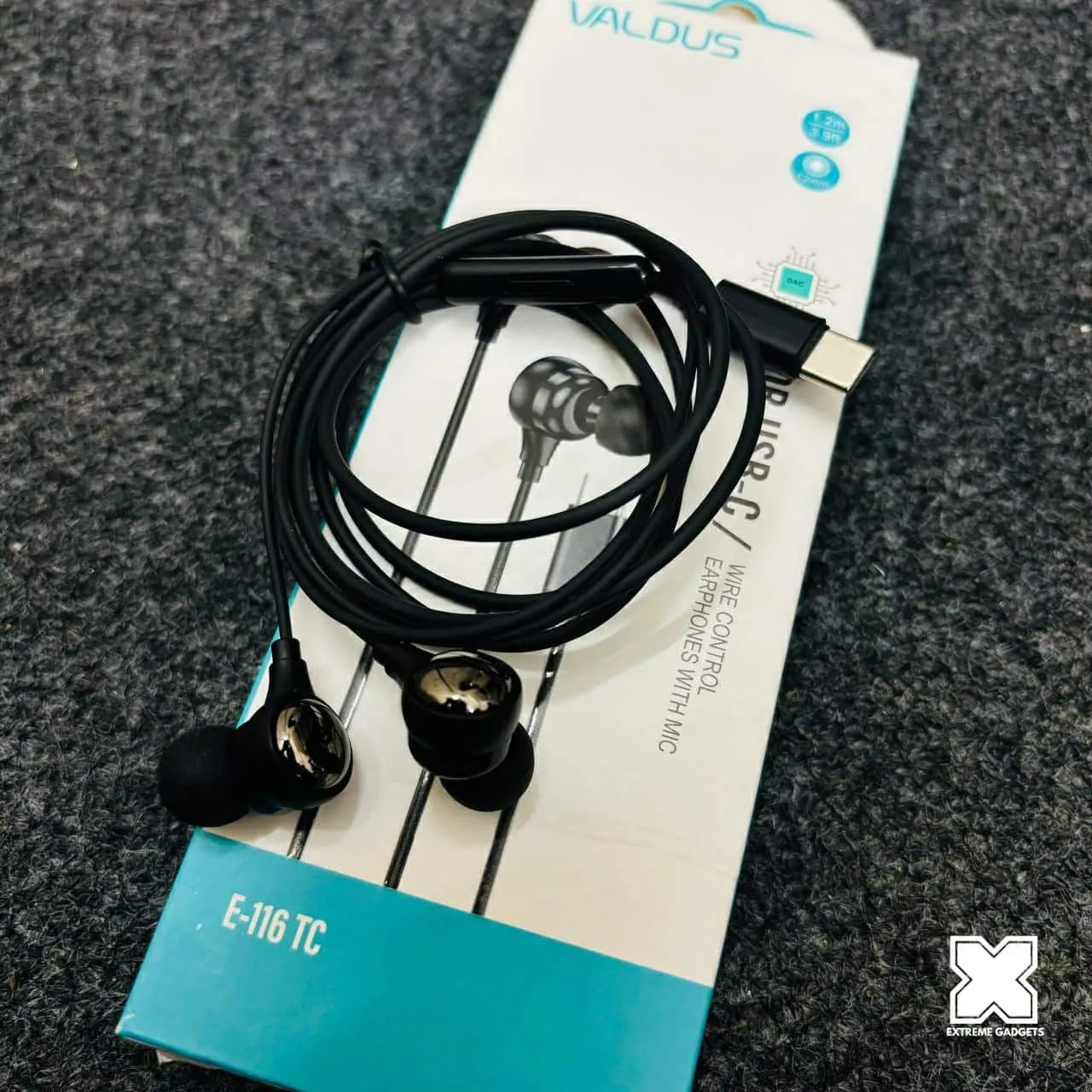 VALDUS E 116 DAC Type C Earphones With Mic 9