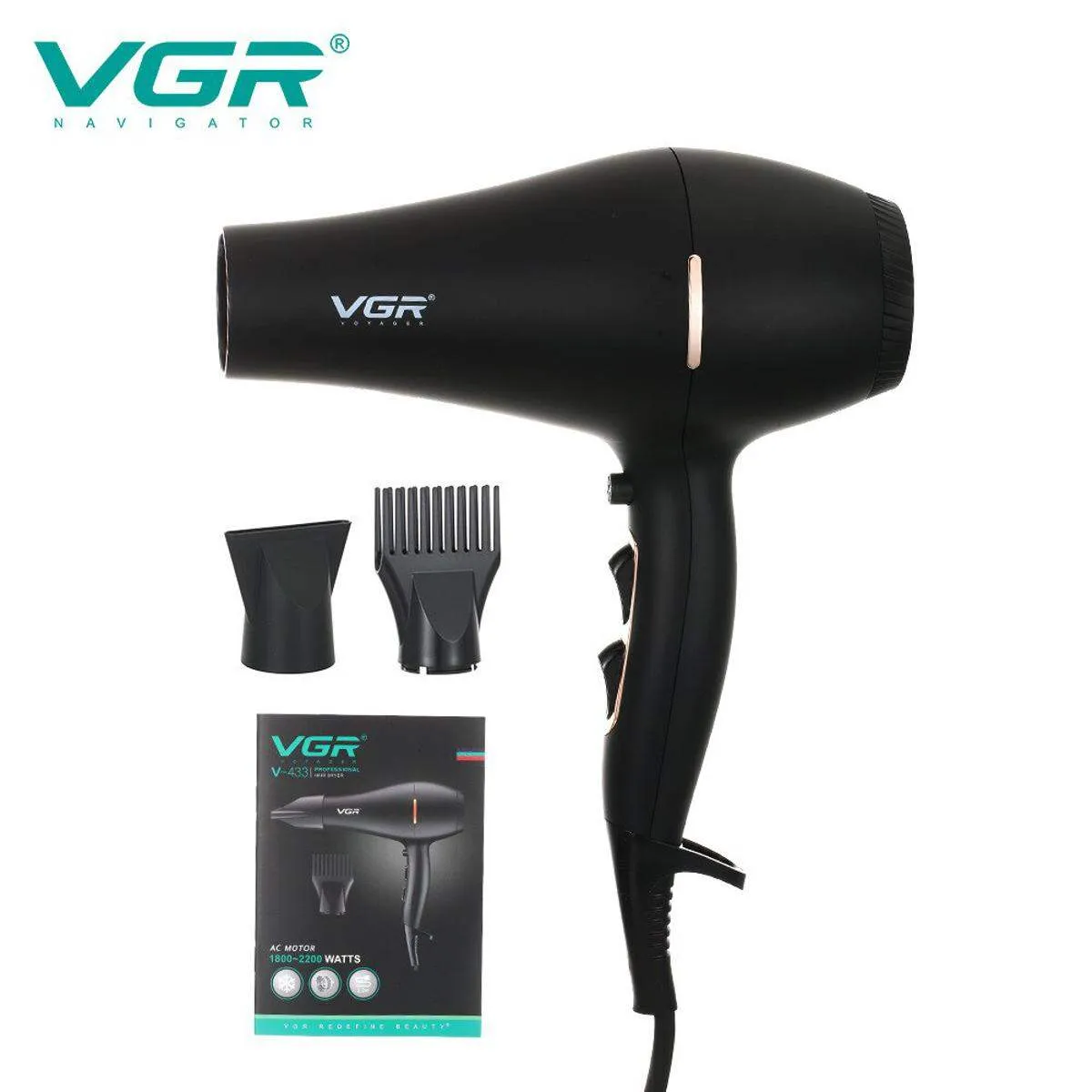 VGR V 433 Professional Hair Dryer  1