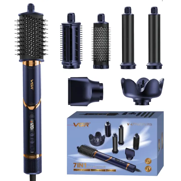 VGR V 477 Professional Digital 7 In 1 Hair Styler