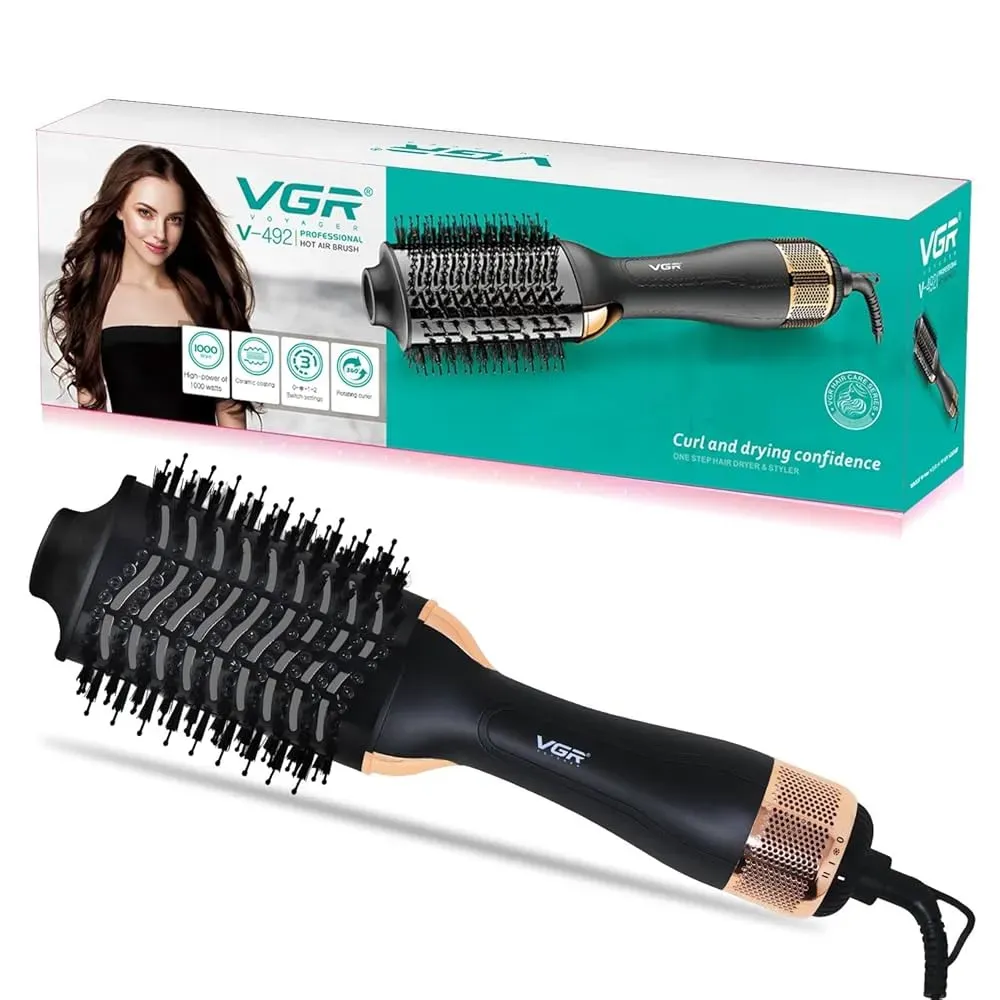 VGR V 492 Hair Straightener Brush 2