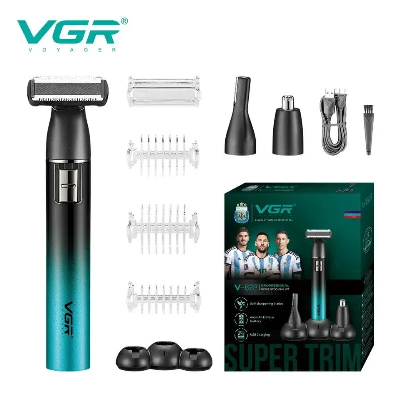 VGR V-628 3-in-1 Grooming Kit for Full Body - selected variant