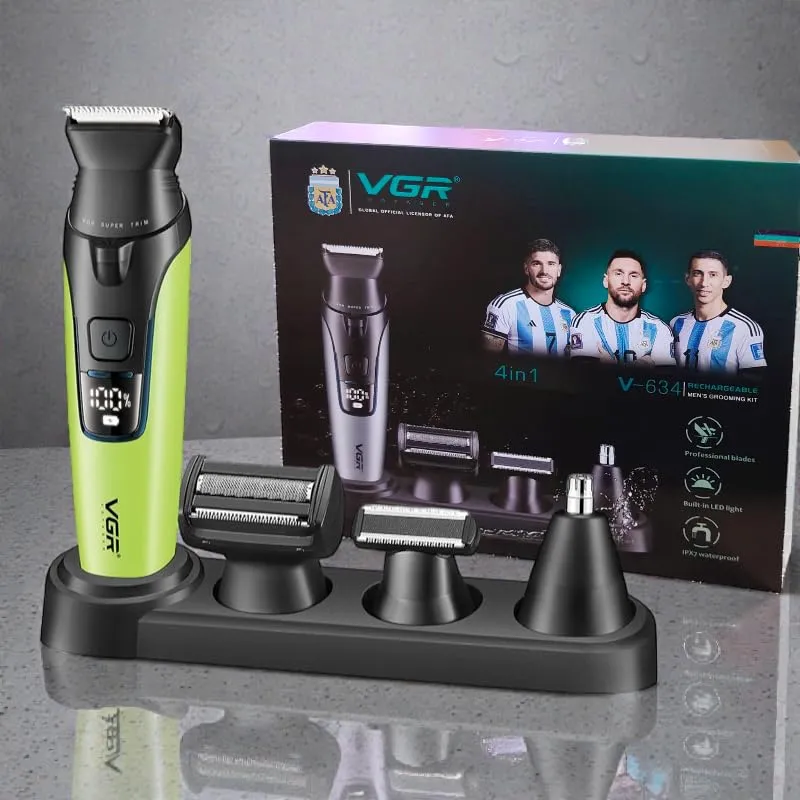 VGR V 634 Professional 4 In 1 Grooming Kit 2