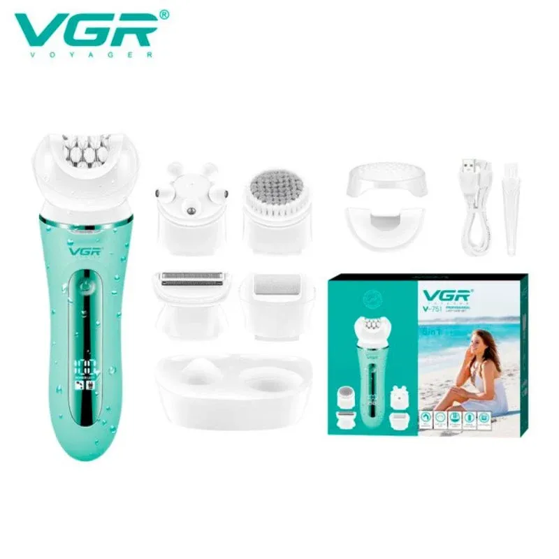 VGR V 751 5 In 1 Ladies Care & Epilation Set 1