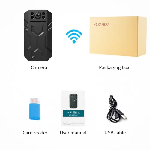WD16 WiFi Body Pocket Camera 3