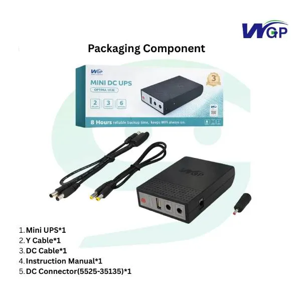 WGP Optima 103E DC UPS for Router 1
