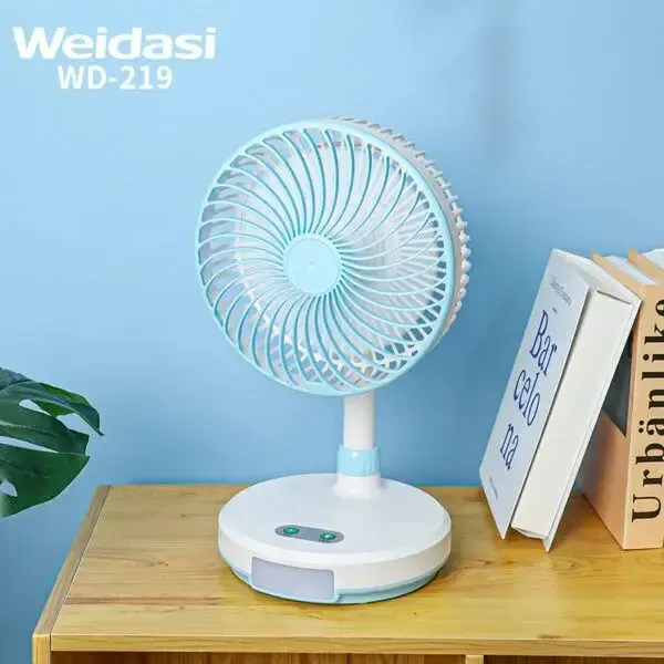 Weidasi WD 219 Rechargeable Fan