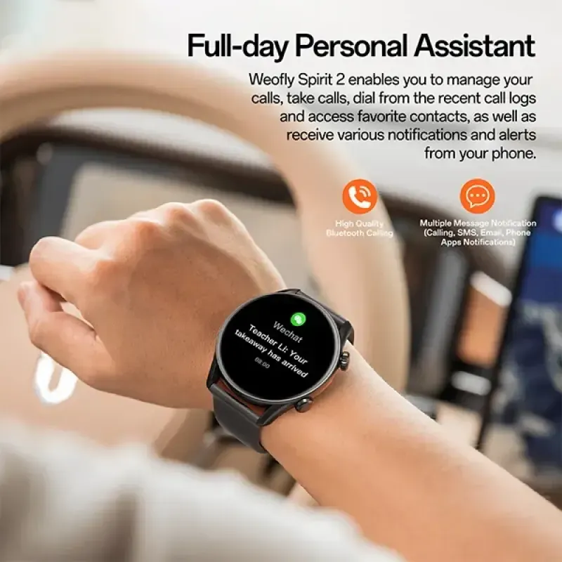 Weofly Spirit 2 HD Display Bluetooth Calling Smartwatch 3 800x800