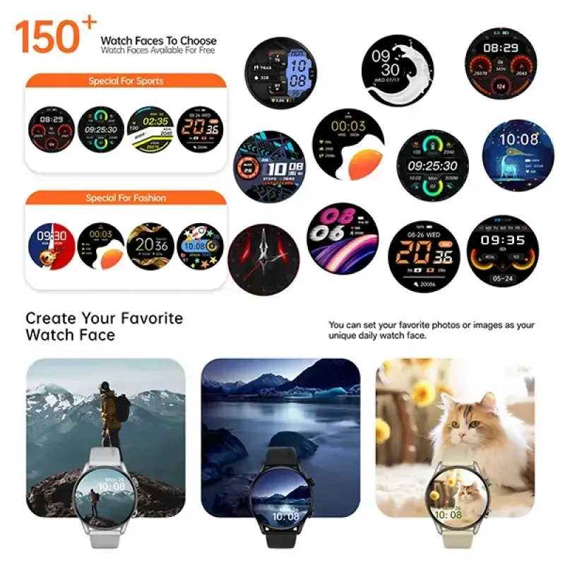 Weofly Spirit 2 HD Display Bluetooth Calling Smartwatch 5 800x800