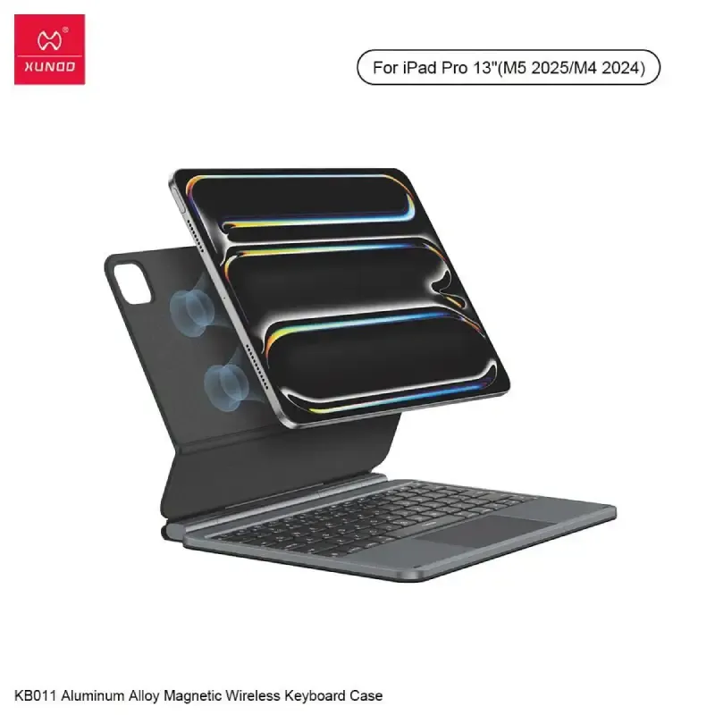 XUNDD KB011 Aluminum Alloy Magnetic Wireless Keyboard Case