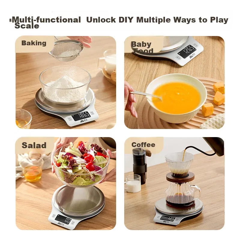 Xiangshan Electronic Scale Waterproof Kitchen Scale IPX6 3