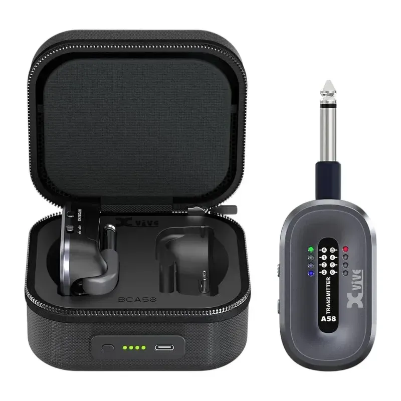 Xvive AC58 Wireless Guitar System with Charging Case - selected variant