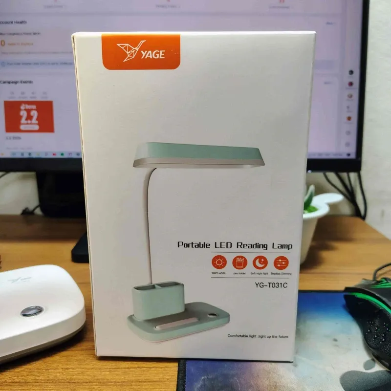 YAGE YG T031C Rechargeable Reading Desk Lamp 2