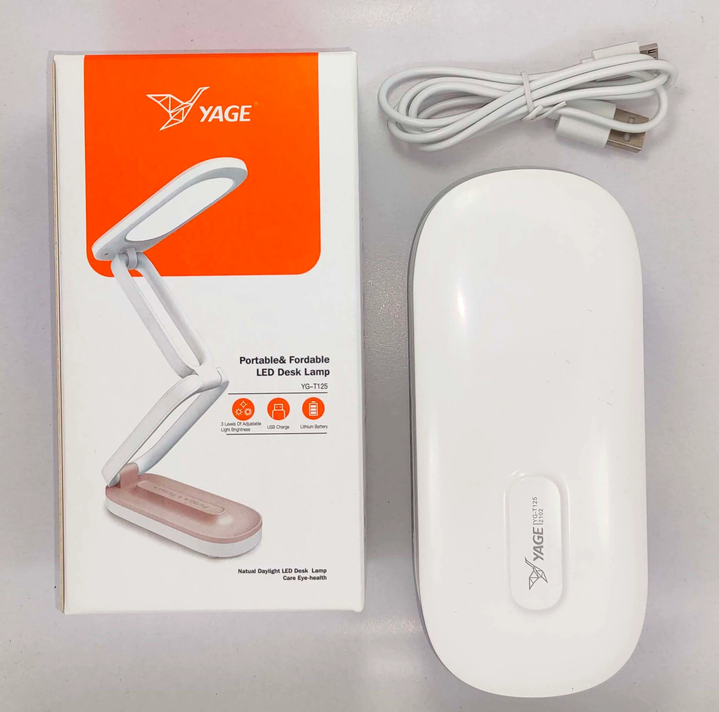 Yage YG T125 Portable Led Reading Table Lamp Eye Protection 2
