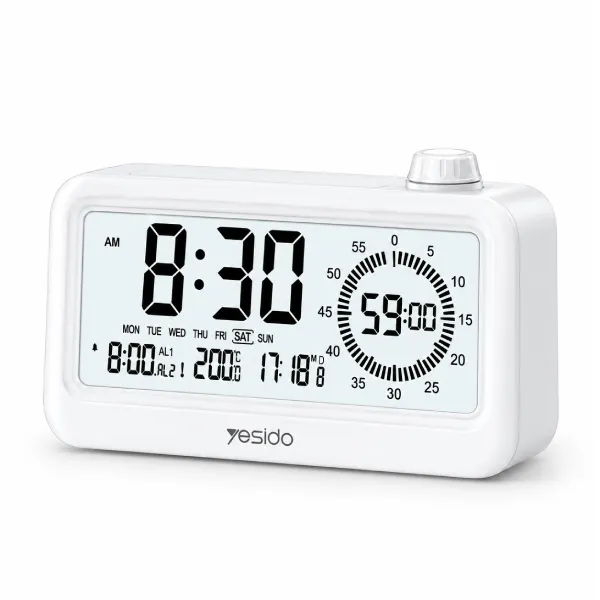 Yesido EC46 Digital Alarm Clock with Visual Timer