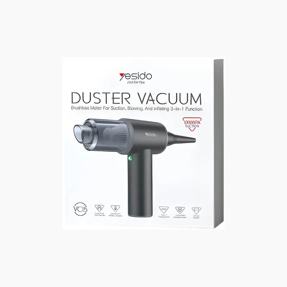 Yesido VC15 10000Pa Car Vacuum Cleaner 2