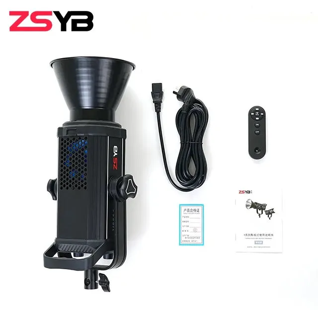 ZSYB Y300S 300W Bi Color COB LED Video Light 3
