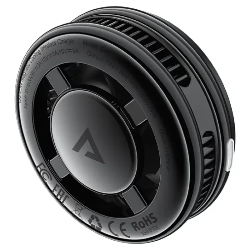 Acefast E47 Qi2 25w Magnetic Wireless Charger With Cooler Fan