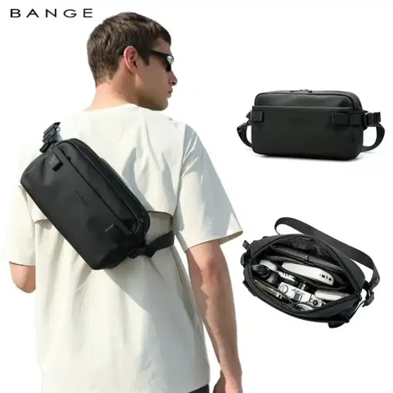 Bange Bg 7837 Men Waist Bag Single Shoulder Crossbody Bag 2