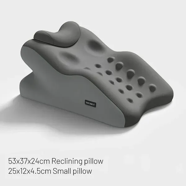 Bed Backrest Pillow Ergonomic Design Lumbar Support Cushion For Home Reading In Bed Sofa Chair Washable Cover Back Pain Relief