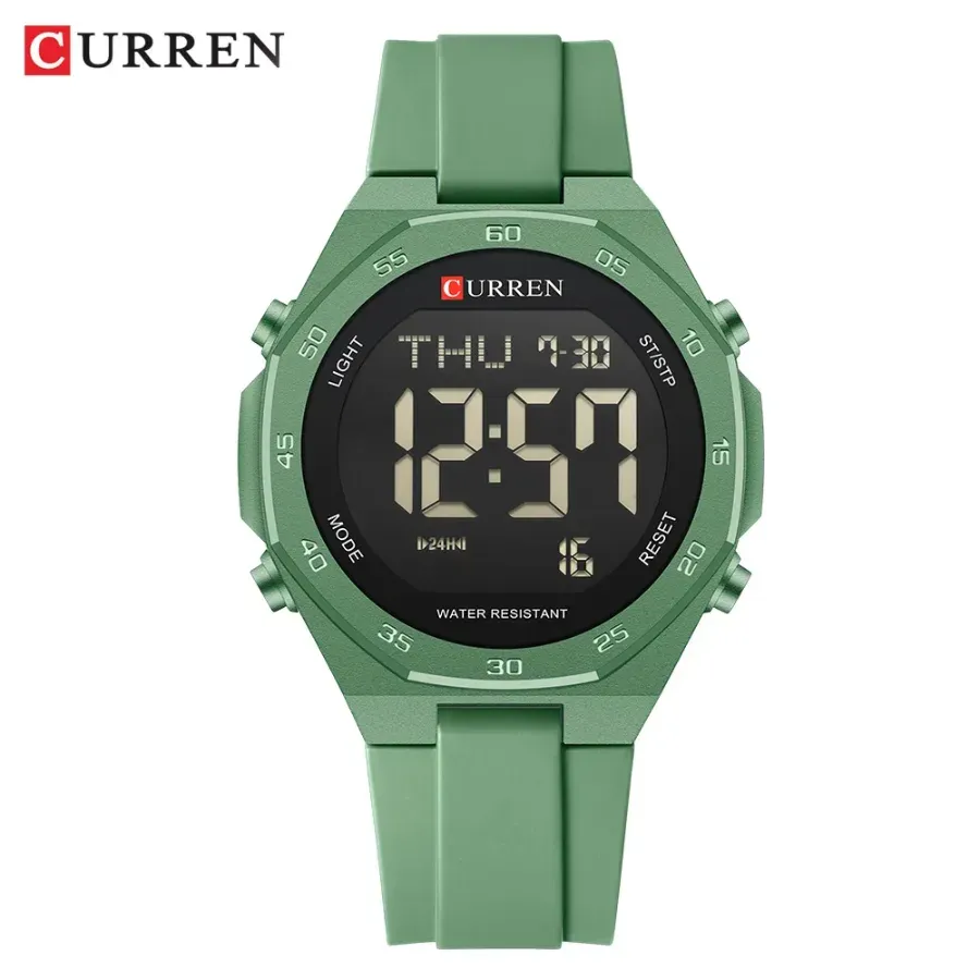 Curren 6101 Digital Watch Green
