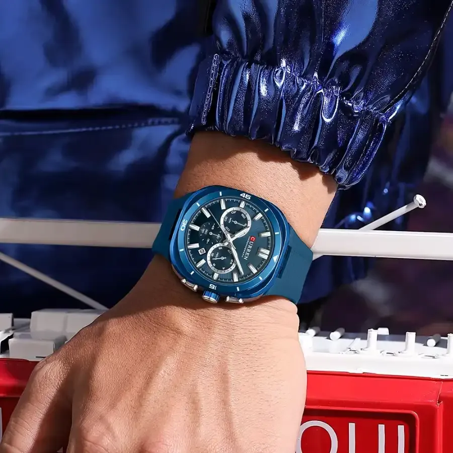 Curren 8502 Silicone Watch 3