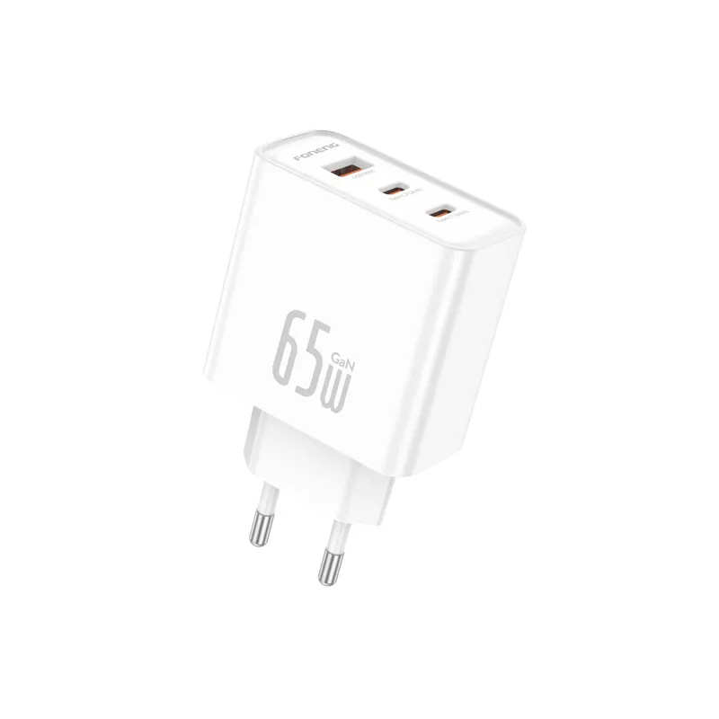 Foneng GaN50-EU 65w 3-Port Fast Charging Adapter - selected variant