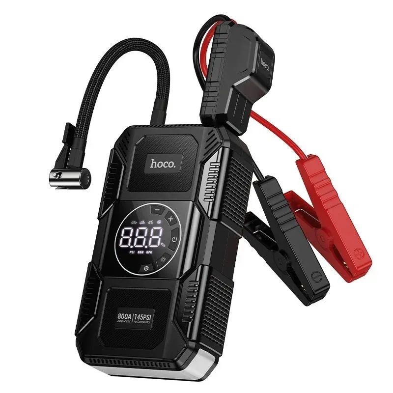 Hoco Qs6 3 In 1 Car Jump Starter Smart Tire Inflator 1